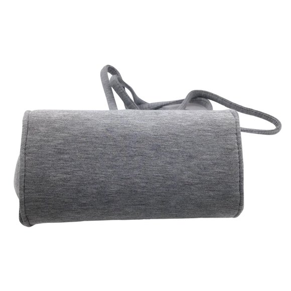 UGG X TELFAR FLEECE SMALL SHOPPING BAG IN HEATHER GREY - Picture 4 of 11